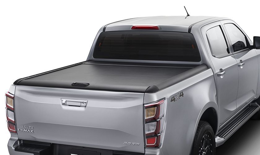 Isuzu MTR Retractable Roller Tonneau Cover Black 6122915010